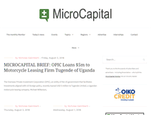 Tablet Screenshot of microcapital.org
